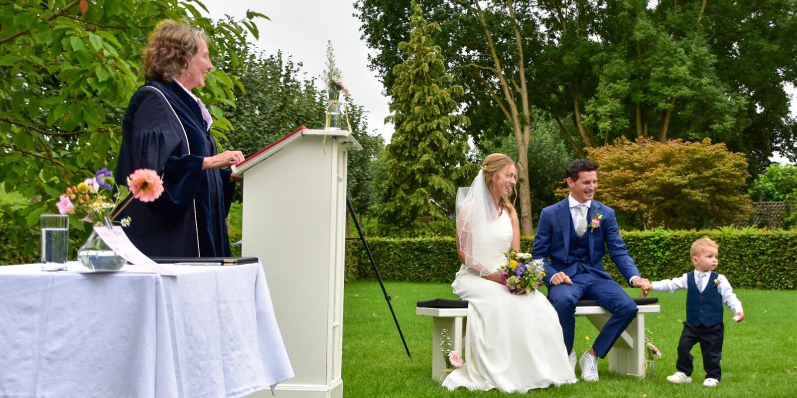 Ronald en ingen eigen tuin
